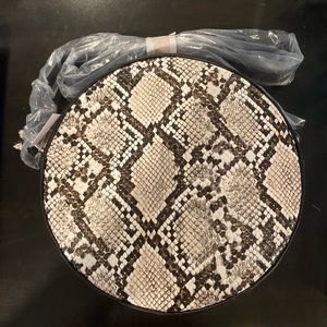 Snake print small bag
